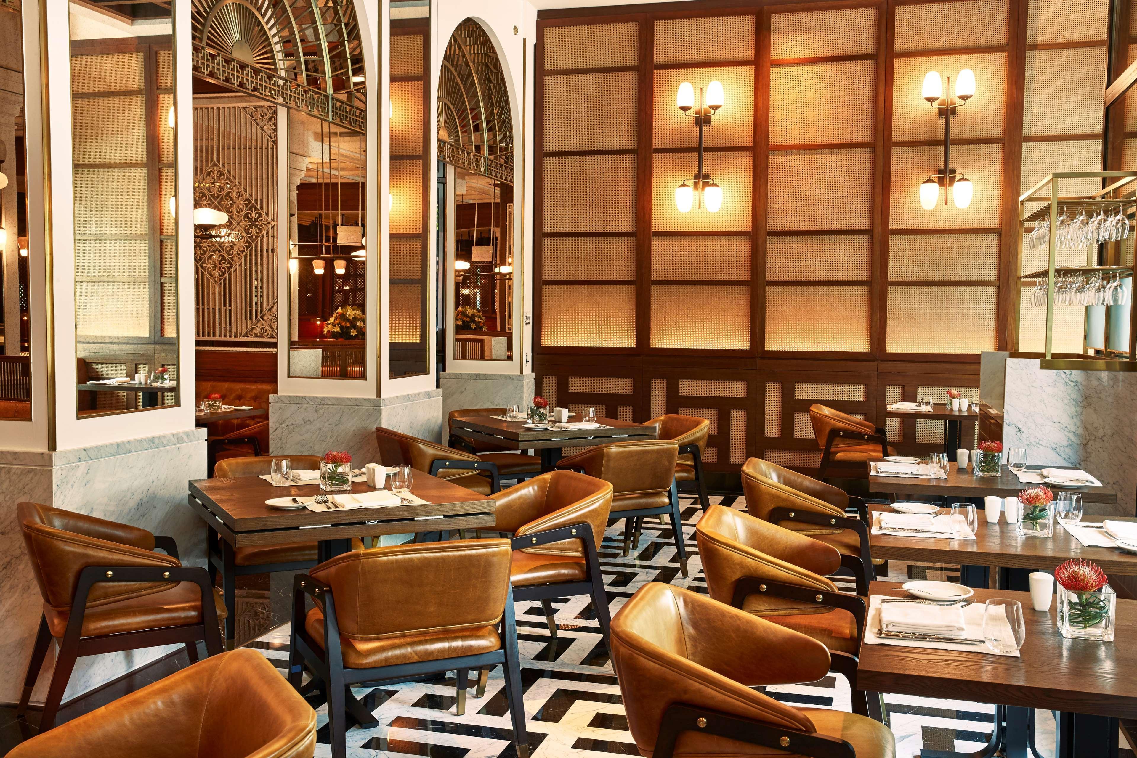 The Capitol Kempinski Hotel Singapore Exterior foto The interior of the restaurant